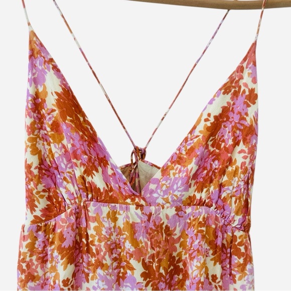 L*Space Nora Floral Print Babydoll Mini Dress - Picture 7 of 13